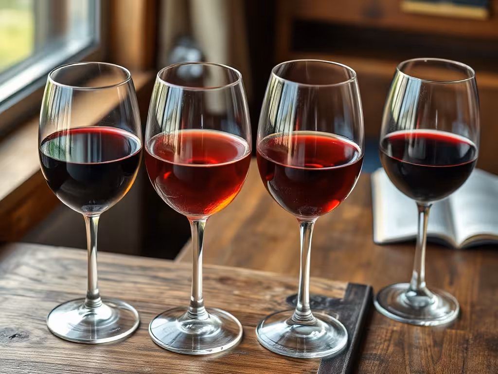 Sélection de vins rouges variés pour côte de bœuf : Bordeaux, Syrah, Pinot Noir, Cahors et Bandol.